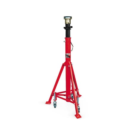 American Forge & Foundry Fixed High Truck Stand, 57 in-82 in Height Adjustment, 7.5 Ton 3342SD