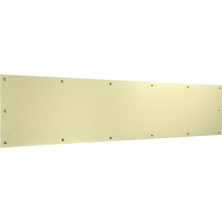 Baldwin Estate Lifetime Satin Brass Kick Plates 2000.044.0834