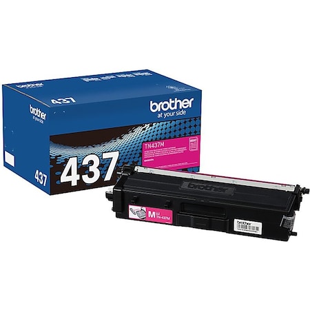 Brother Ultra High Yield Magenta Toner Cartridge 8,000 Yield TN437M