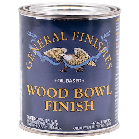 Salad Bowl Finish Pt General Finishes Wood Bowl Finish Oil-Based Finish, Gloss SBPT