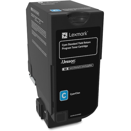 Lexmark Cyan SYRP Toner Crtrdg 74C1SC0