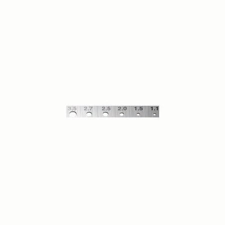 Jorgensen Laboratories Tibial Slope Gauge, Stainless Steel J0438TPC