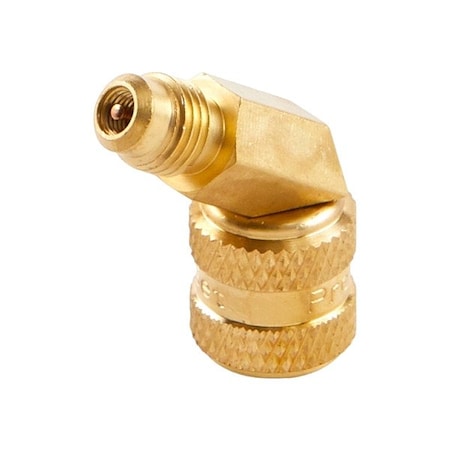 Pro-Set Adapter, Brass/Copper, 0 psi, SAE AD44LHS