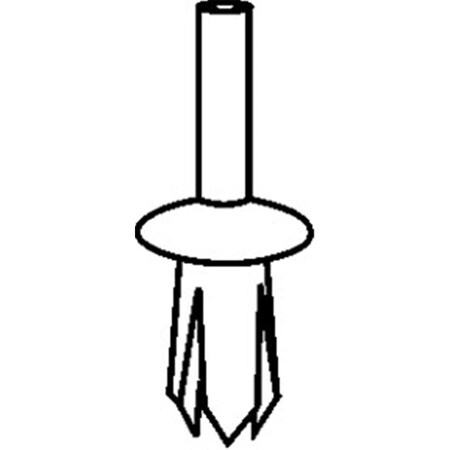 Auveco Radiator Housing Push - Type Retainer AUV-20187
