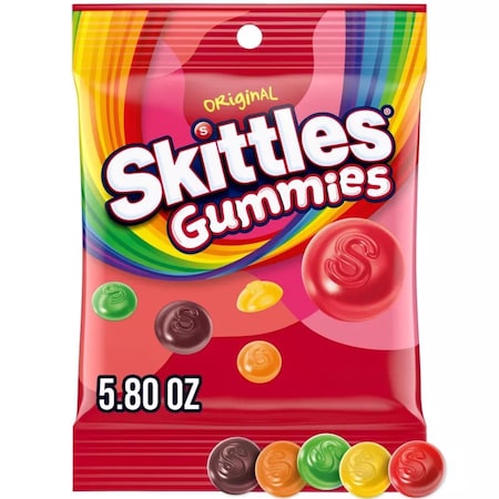 Skittles Gummy Candy 5.8 oz MMM28595