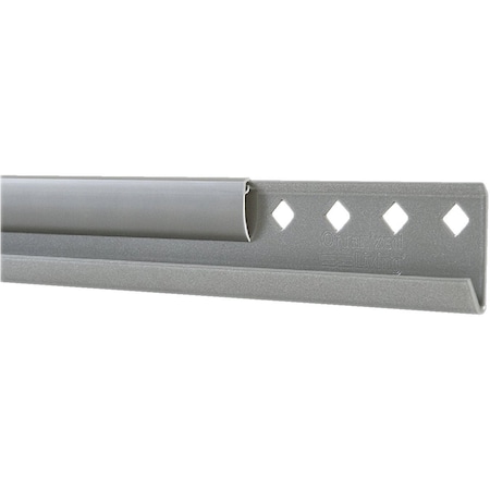 Organized Living FreedomRail 42'' Nickel Horizontal Hanging Rail with Cover 7913454245