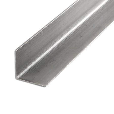 Online Metal Supply 3 in x 3 in x 1/4 in x 36 in, 304 Stainless Steel Angle, Hot Rolled 304ANG3W3T0.25L36.1