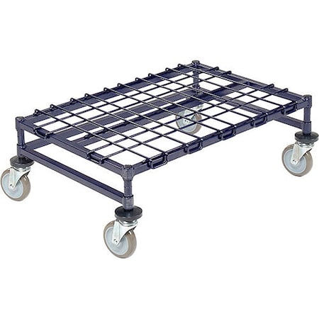 Global Industrial Nexelon Mobile Dunnage Rack 36"W x 24"D - 4 Swivel Casters 561959A