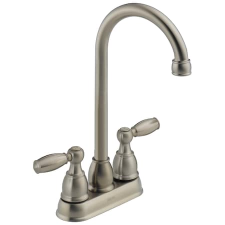 Delta Foundations Two Handle Bar / Prep Faucet In Stainless B28911LF-SS