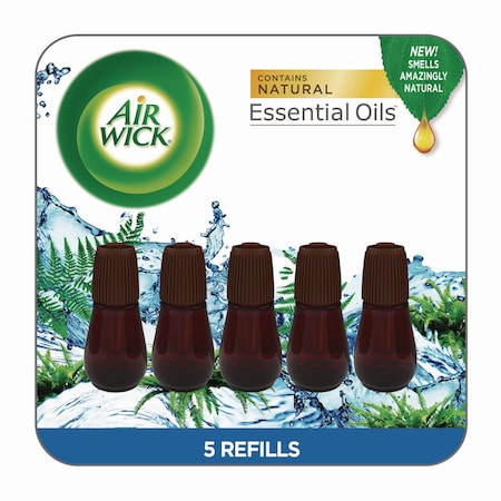 Air Wick Essential Mist Refill, Fresh Waters, 0.67 oz, 6PK 62338-03011