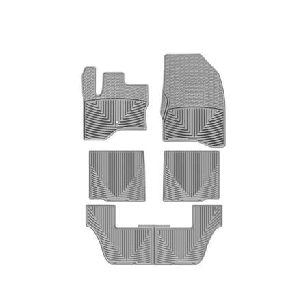 Weathertech Grey, Front, Rear, and Rear All Weather Floor Mats W187GR-W231GR-W232GR