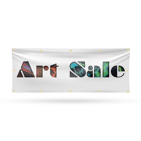 Signmission Art Sale, 48 Inch x 120 Inch, Vinyl Banner B-120-30463