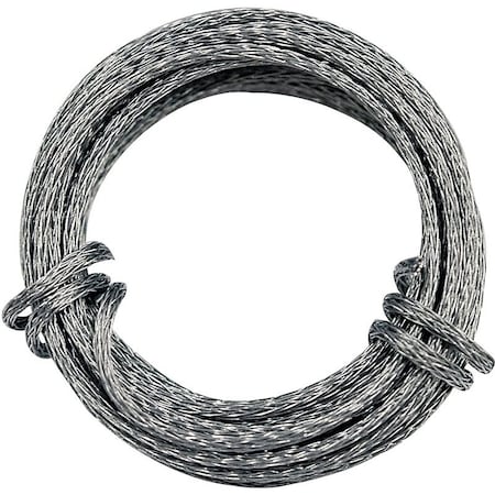 Ook Picture Hanging Wire, 9 ft L, Galvanized Steel, 20 lb 50122