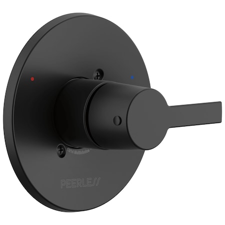 Peerless Flute Valve Only Trim Kit In Matte Black PTT14012-BL