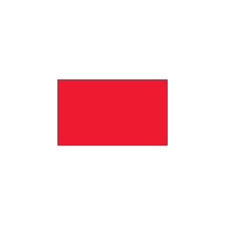 Bubblefast 3 x 9'' Fluorescent Red Inventory Rectangle Labels BFDL637G