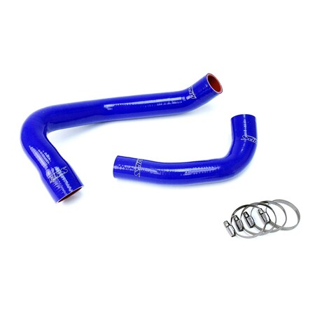 Hps Performance High Temp Reinforced Silicone Radiator Coolant Hose Kit, Blue, 57-1688-BLUE