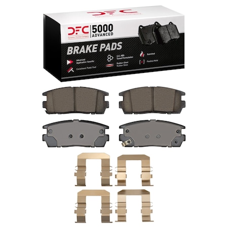 Dfc 5000 Advanced Disc Brake Pad Set, 1551-1275-01