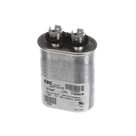 York CAPACITOR, RUN SINGLE, 12.5MFD, 3 S1-02425899000