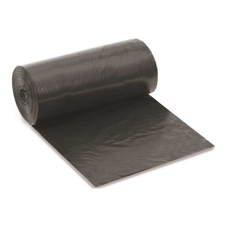 Renown 20 Gal. to 30 Gal. 8 mic 30 in. x 37 in. Black High-Density Trash Bags BLK, 500PK REN10404-CA