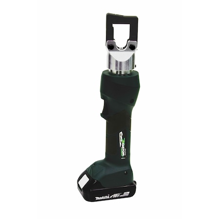 Greenlee In-Line Crimp Tool, Li-Ion, 4 tons Force EK410LX11