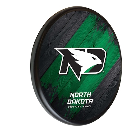 Holland Bar Stool Co University of North Dakota 13" Solid Wood Sign WSgnPBlkNorDak