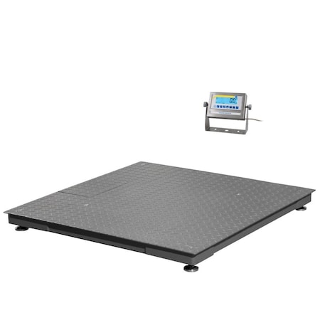 Pce Instruments Floor scale, measures up to 2000 kg with 0.5 kg resolution and RS-232 interface PCE-RS 2000