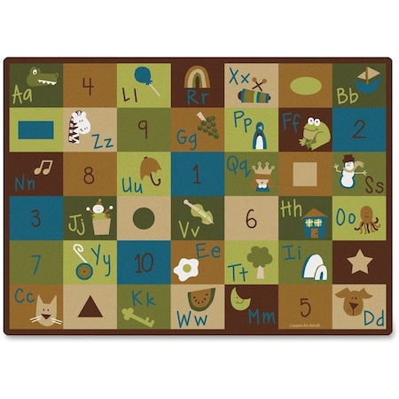 Carpets For Kids Learning Blocks Nature Rug 37700