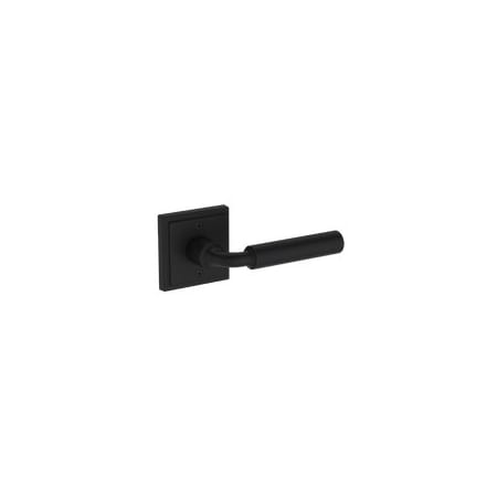 Baldwin Residential Door Levers Half Dummy Right Hand Satin Black HDLACSSR190