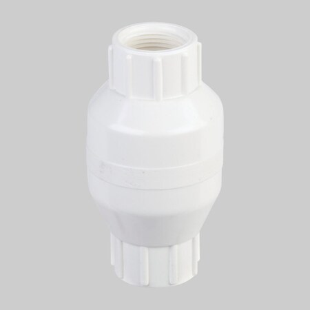 Proline Series ProLine PVC 3/4'' FIP x 3/4'' FIP In-Line Check Valve 101-104