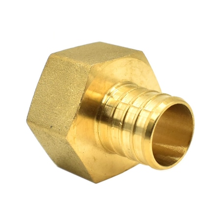 Thrifco Plumbing 1" x 1" FPT Brass Adapter F1807 x FPT Lead Free - (PEX B) 7910079