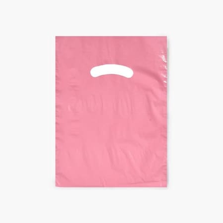 Nashville Wraps Dusty Rose Super Gloss 9x12 Plastic Bags, 1.25 mil, 1000PK SG0DR