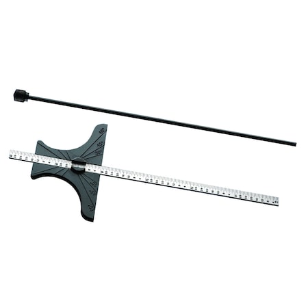 Mitutoyo Depth Gage, Angle, 6" 950-271