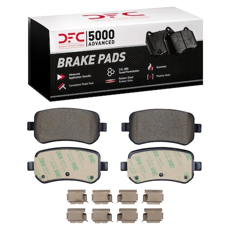 Dfc 5000 Advanced Disc Brake Pad Set,  1551-1021-02