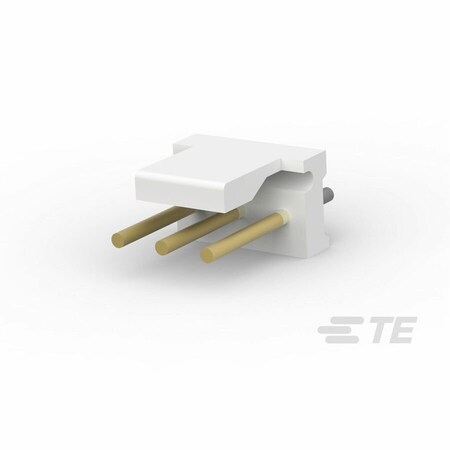 Te Connectivity Board Connector, 3 Contact(S), 1 Row(S), Male, Straight, 0.156 Inch Pitch, Solder Terminal, 3-641209-3