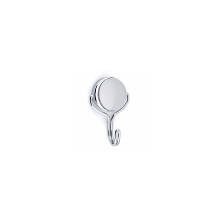 Magnet Source Magnetic Hook .5in L X 1.5in W Silver 65 lb. pull Silver 7548