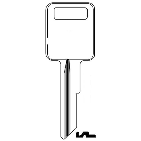 Hillman 83952 Amc Key Blank, 10 Count, 10PK RA4