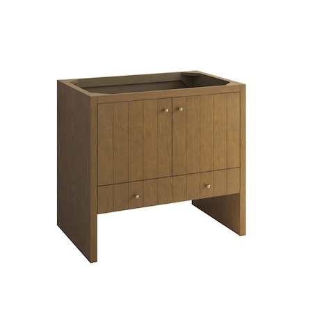 James Martin Vanities Hudson 36" Single Vanity Cabinet, Honey Oak 435-V36-HNO