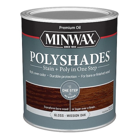 Minwax Wood Stain, 1 qt, Mission Oak 614850444