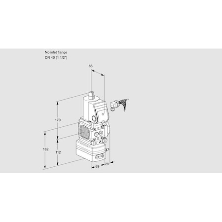 Honeywell Kromschroder VAD2-/40R/NW-50A KS88027831