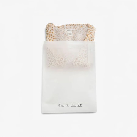 Non-Branded 8 x 9 3/4in Transparent Paper Transport Bags, 1000PK PTB89