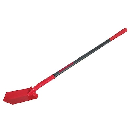 Razor-Back Trenching Shovel, 5 in W Steel Blade, 43 in L Fiberglass Handle 47035