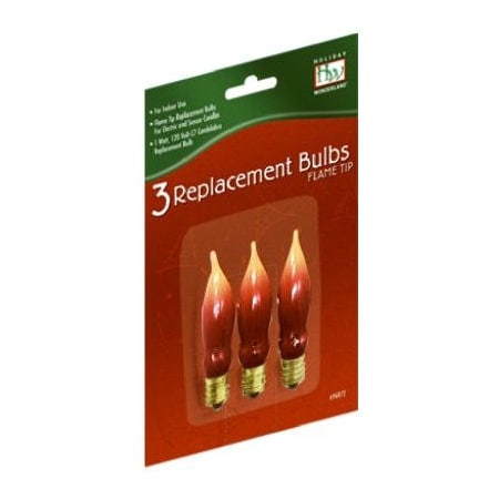 Bsc Preferred C7 Flame Tip Bulb, 3PK 1080-88