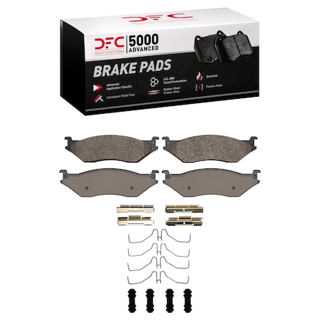 Dfc 5000 Advanced Disc Brake Pad Set,  1551-1066-01