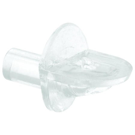 Prime-Line Shelf Support Peg, Plastic, 5 mm Dia Peg, 3/8 in L Peg U 10147