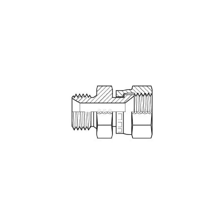 Adaptall MALE METRIC X FEMALE JIC SWIVEL 14mm 1/2 in 9024-14-08