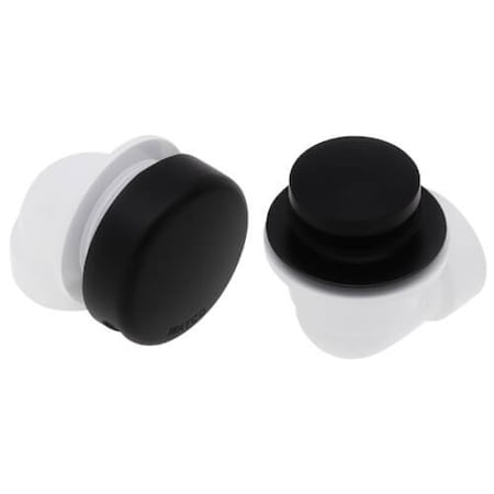 Watco Innovator 901 Schedule 40 PVC Bath Waste Half Kit with Foot Actuated Bathtub Stopper (Wrought Iron) 901-FA-PVC-WI