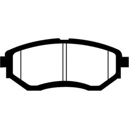 Ebc Yellowstuff Front Brake Pads for 2013 Subaru Forester 2.0L Turbo DP41583R