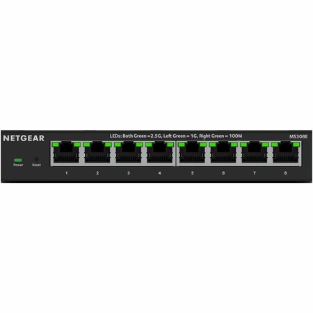 Netgear 8PT MULTIGIG PLUS SWITCH MS308E100NAS
