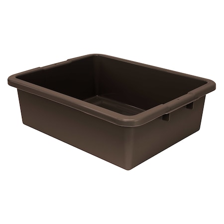 Quantum Storage Systems BUS/UTILITY TUB 21-1/2in x 17in x 7in PP BROWN FSB-22177RBN