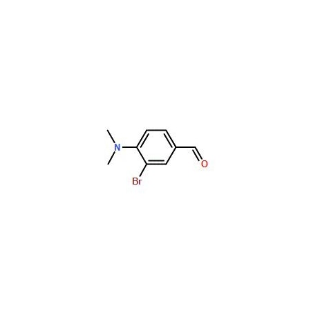 Ak Scientific 3-Bromo-4-(dimethylamino)benzaldehyde (250mg), CAS 56479-63-1 8257AB-250mg